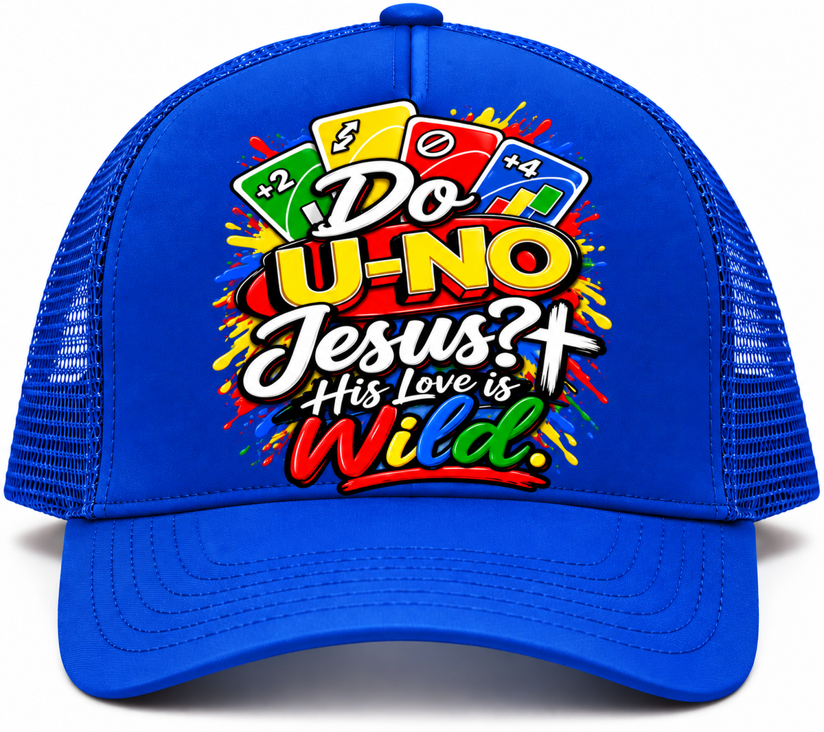 Do U-NO Jesus? Trucker Hat