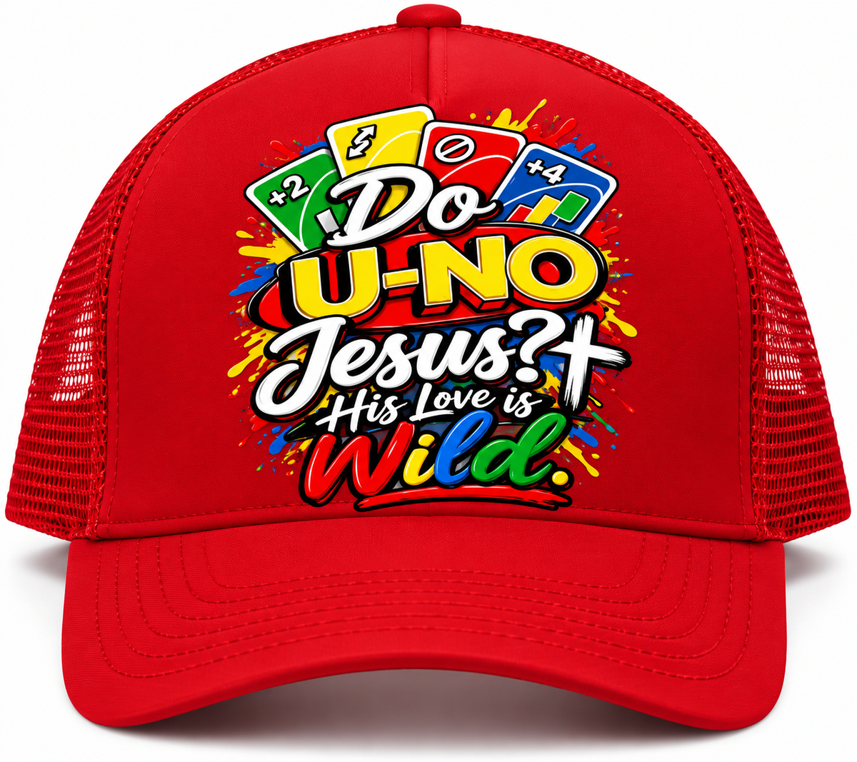 Do U-NO Jesus? Trucker Hat