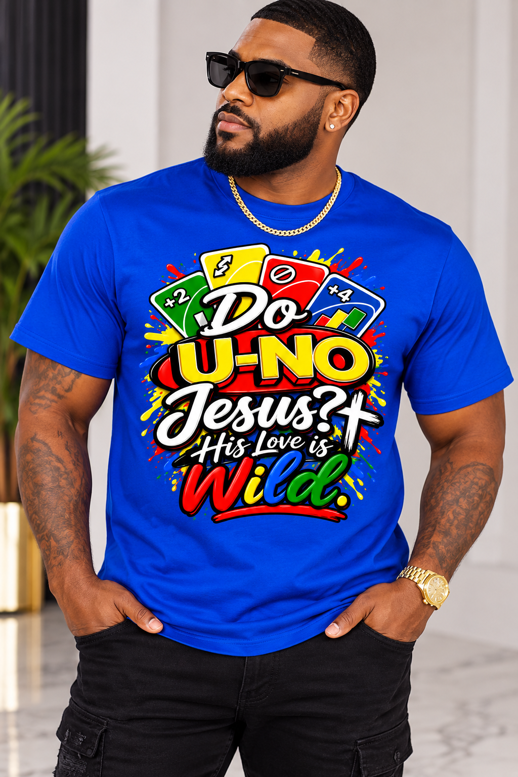 Do U-NO Jesus? “His Love Is Wild” Graphic Tee