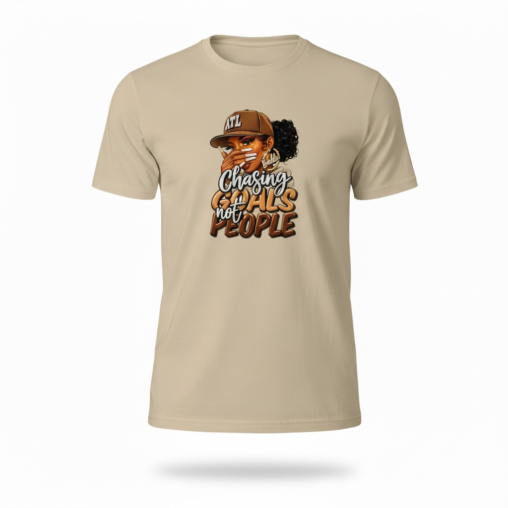 Chasing Goals Not People Graphic Tee