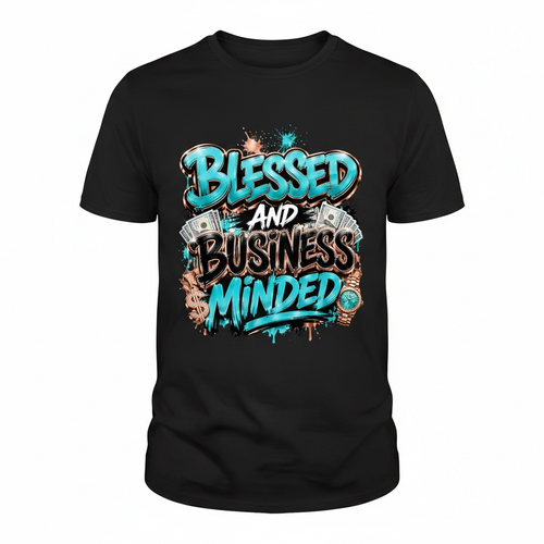 Blessed And Business Minded Graphic Tee